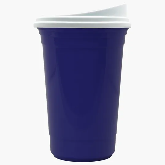 Garyline® Varsity Double-Wall Tumbler with Liner and Slider Lid, 16 oz. — view 12