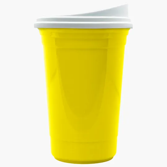 Garyline® Varsity Double-Wall Tumbler with Liner and Slider Lid, 16 oz. — view 6