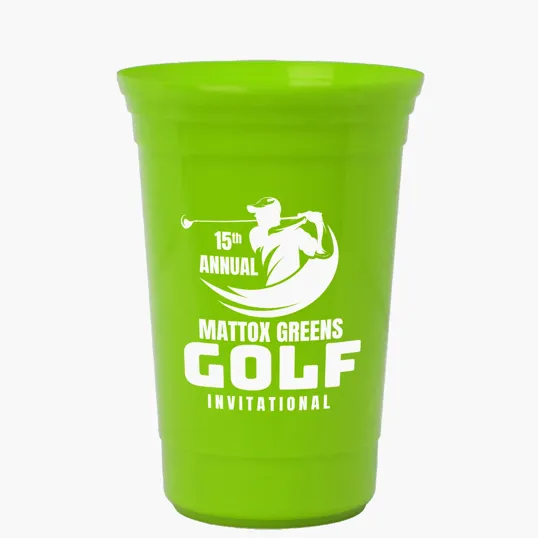 Garyline® Varsity Double-Wall Tumbler with Liner and Slider Lid, 16 oz. — view 34