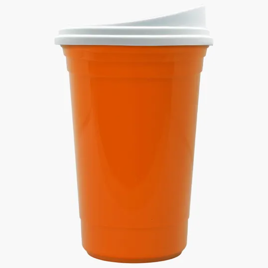 Garyline® Varsity Double-Wall Tumbler with Liner and Slider Lid, 16 oz. — view 13