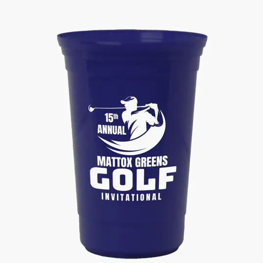 Garyline® Varsity Double-Wall Tumbler with Liner and Slider Lid, 16 oz. — view 38