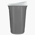 Garyline® Varsity Double-Wall Tumbler with Liner and Slider Lid, 16 oz. — view 11