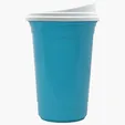 Garyline® Varsity Double-Wall Tumbler with Liner and Slider Lid, 16 oz. — view 7