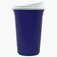 Garyline® Varsity Double-Wall Tumbler with Liner and Slider Lid, 16 oz. — view 12
