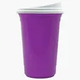 Garyline® Varsity Double-Wall Tumbler with Liner and Slider Lid, 16 oz. — view 4