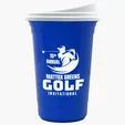 Garyline® Varsity Double-Wall Tumbler with Liner and Slider Lid, 16 oz. — view 18