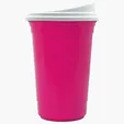 Garyline® Varsity Double-Wall Tumbler with Liner and Slider Lid, 16 oz. — view 9