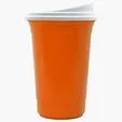Garyline® Varsity Double-Wall Tumbler with Liner and Slider Lid, 16 oz. — view 13