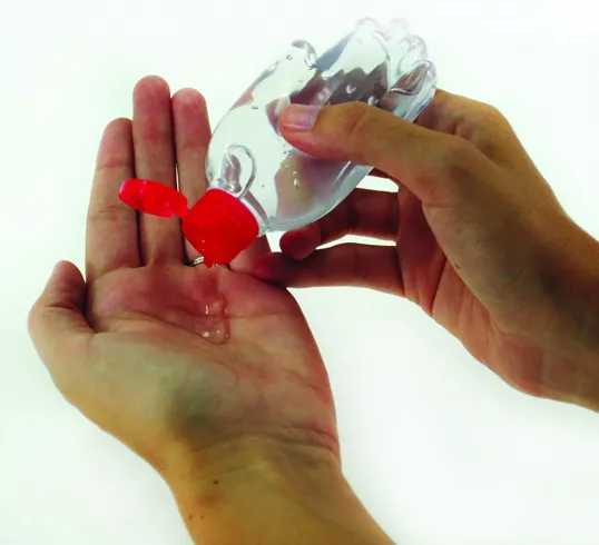 Howdy-Tizer Hand-Shaped Sanitizer Bottle, 2.5 oz — view 9