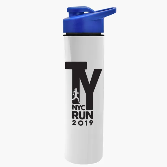 Garyline® Slim Double-Wall Insulated Bottle with Drink-Thru Lid, 16 oz. — view 103