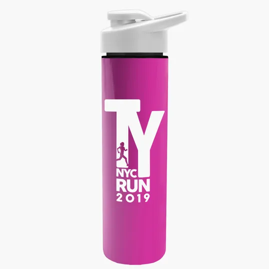 Garyline® Slim Double-Wall Insulated Bottle with Drink-Thru Lid, 16 oz. — view 120