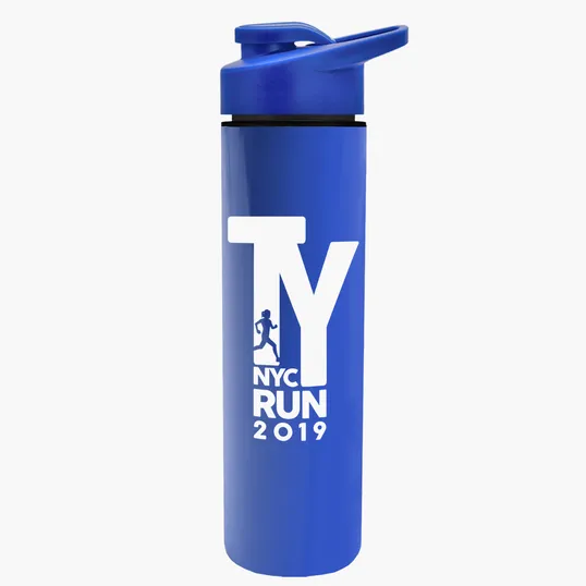 Garyline® Slim Double-Wall Insulated Bottle with Drink-Thru Lid, 16 oz. — view 101