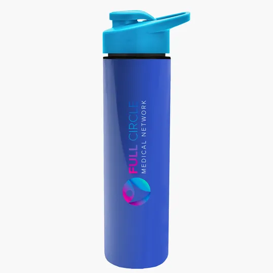 Garyline® Slim Double-Wall Insulated Bottle with Drink-Thru Lid, 16 oz. — view 155