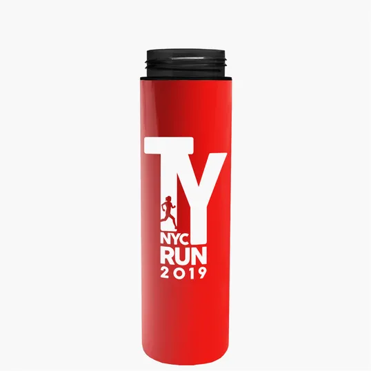 Garyline® Slim Double-Wall Insulated Bottle with Drink-Thru Lid, 16 oz. — view 150