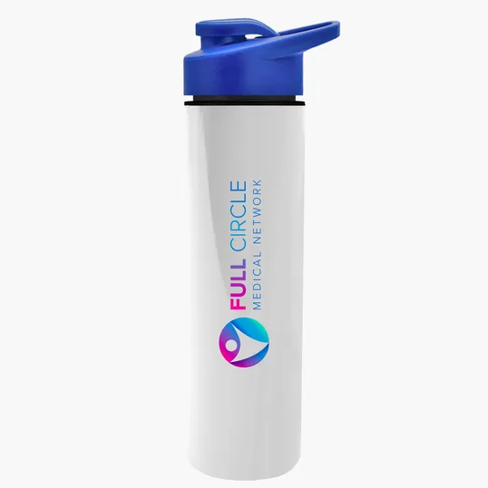 Garyline® Slim Double-Wall Insulated Bottle with Drink-Thru Lid, 16 oz. — view 104