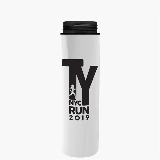 Garyline® Slim Double-Wall Insulated Bottle with Drink-Thru Lid, 16 oz. — view 162