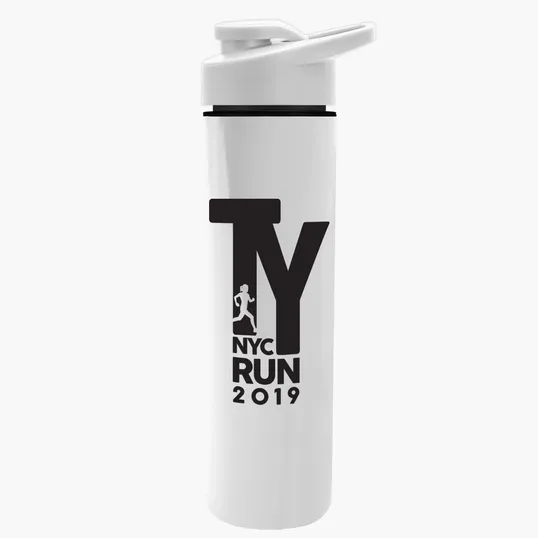 Garyline® Slim Double-Wall Insulated Bottle with Drink-Thru Lid, 16 oz. — view 126