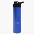 Garyline® Slim Double-Wall Insulated Bottle with Drink-Thru Lid, 16 oz. — view 153