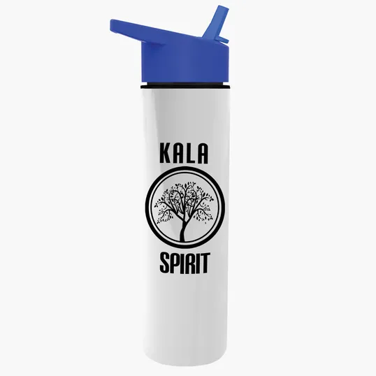 Garyline® Slim Double-Wall Insulated Bottle with Flip-Straw Lid, 16 oz. — view 103