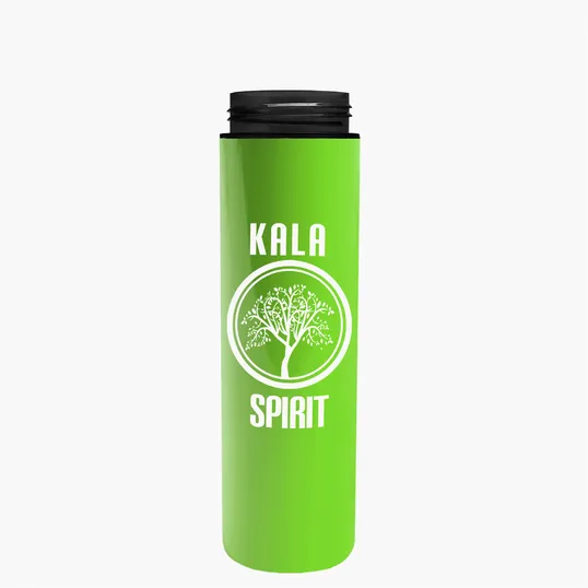 Garyline® Slim Double-Wall Insulated Bottle with Flip-Straw Lid, 16 oz. — view 133