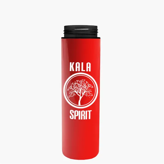 Garyline® Slim Double-Wall Insulated Bottle with Flip-Straw Lid, 16 oz. — view 151