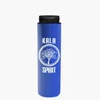 Garyline® Slim Double-Wall Insulated Bottle with Flip-Straw Lid, 16 oz. — view 157