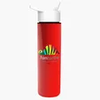 Garyline® Slim Double-Wall Insulated Bottle with Flip-Straw Lid, 16 oz. — view 124