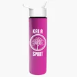 Garyline® Slim Double-Wall Insulated Bottle with Flip-Straw Lid, 16 oz. — view 118