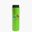 Garyline® Slim Double-Wall Insulated Bottle with Flip-Straw Lid, 16 oz. — view 134