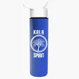 Garyline® Slim Double-Wall Insulated Bottle with Flip-Straw Lid, 16 oz. — view 125