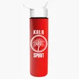 Garyline® Slim Double-Wall Insulated Bottle with Flip-Straw Lid, 16 oz. — view 123