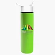 Garyline® Slim Double-Wall Insulated Bottle with Flip-Straw Lid, 16 oz. — view 117