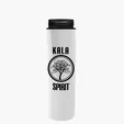 Garyline® Slim Double-Wall Insulated Bottle with Flip-Straw Lid, 16 oz. — view 163