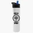 Garyline® Slim Double-Wall Insulated Bottle with Flip-Straw Lid, 16 oz. — view 161