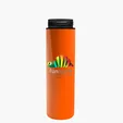 Garyline® Slim Double-Wall Insulated Bottle with Flip-Straw Lid, 16 oz. — view 140
