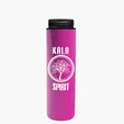 Garyline® Slim Double-Wall Insulated Bottle with Flip-Straw Lid, 16 oz. — view 145