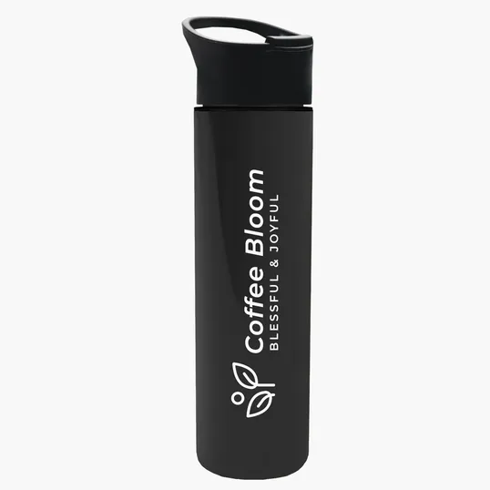 Garyline® Slim Double-Wall Insulated Bottle with Pop-Up Lid, 16 oz. — view 9