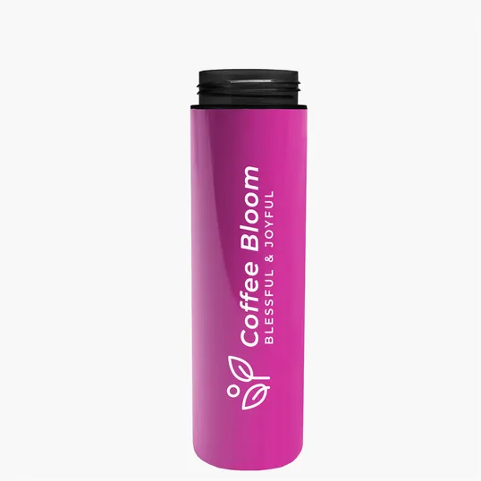 Garyline® Slim Double-Wall Insulated Bottle with Pop-Up Lid, 16 oz. — view 23
