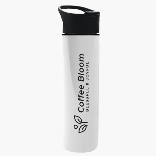 Garyline® Slim Double-Wall Insulated Bottle with Pop-Up Lid, 16 oz. — view 8