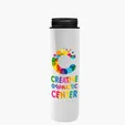 Garyline® Slim Double-Wall Insulated Bottle with Pop-Up Lid, 16 oz. — view 35