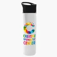 Garyline® Slim Double-Wall Insulated Bottle with Pop-Up Lid, 16 oz. — view 33
