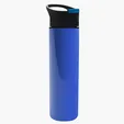 Garyline® Slim Double-Wall Insulated Bottle with Pop-Up Lid, 16 oz. — view 6