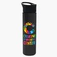 Garyline® Slim Double-Wall Insulated Bottle with Pop-Up Lid, 16 oz. — view 10