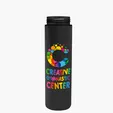 Garyline® Slim Double-Wall Insulated Bottle with Pop-Up Lid, 16 oz. — view 12