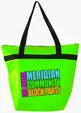 Insulated Shopper Tote with Zip Closure and 22" Handles — view 13