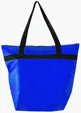 Insulated Shopper Tote with Zip Closure and 22" Handles — view 2