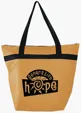 Insulated Shopper Tote with Zip Closure and 22" Handles — view 16