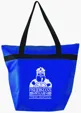 Insulated Shopper Tote with Zip Closure and 22" Handles — view 12