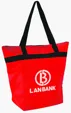 Insulated Shopper Tote with Zip Closure and 22" Handles — view 17