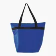 Insulated Shopper Tote with Zip Closure and 22" Handles